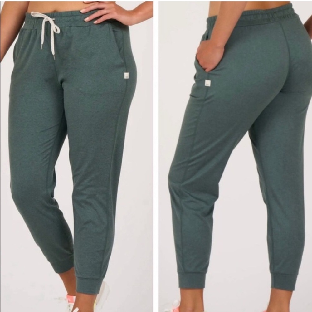 Vuori Green Track Pants
